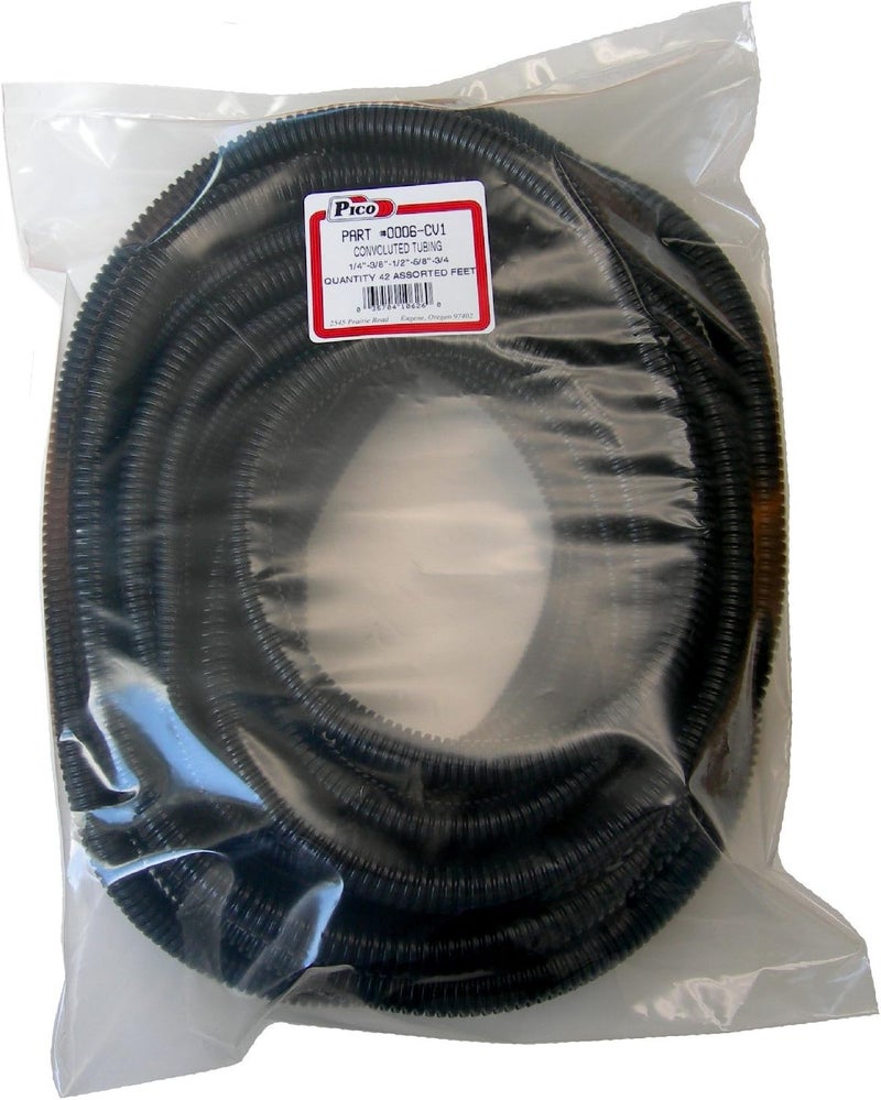 PICO 0006cv1 Assorted Convoluted Tubing - Image 1